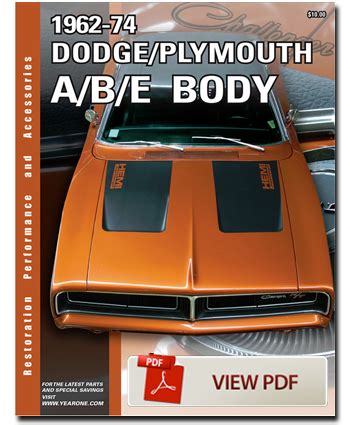 mopar a body sheet metal|year one mopar catalog.